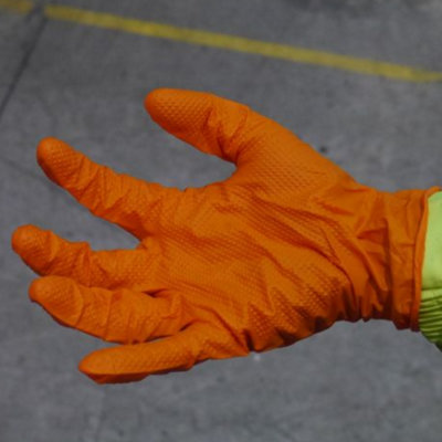 Mercator Ideal Grip Large Orange Gloves