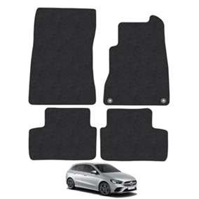 Mercedes B-Class W247 2018-Onwards Car Floor Mats Carpet Tailored Fit Set 4pcs