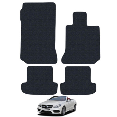 Mercedes E-Class 2009-2017 Cabriolet Car Floor Mats Tailored Fit Carpet Set 4pcs