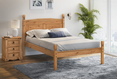 Mercers Furniture Corona 4'0" Low Foot End Bed Frame