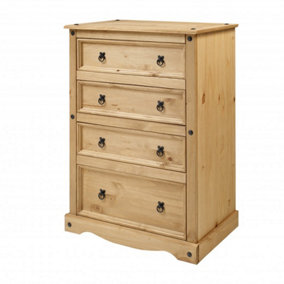 Mercers Furniture Corona Compact 4 Drawer Chest of Drawers