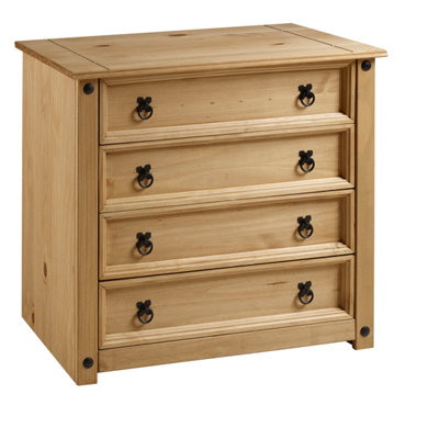 Mercers Furniture Corona Small 4 Drawer Chest of Drawers