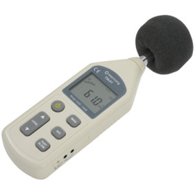 mercury Digital Sound Level Decibel Meter with Heavy Duty Case
