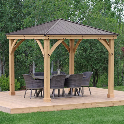 Meridian Gazebo 10ft x 10ft (3m x 3m) - 8