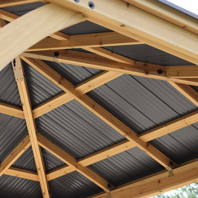 Meridian Gazebo 12ft x 12ft (3.7m x 3.7m) with Installation Service - 6
