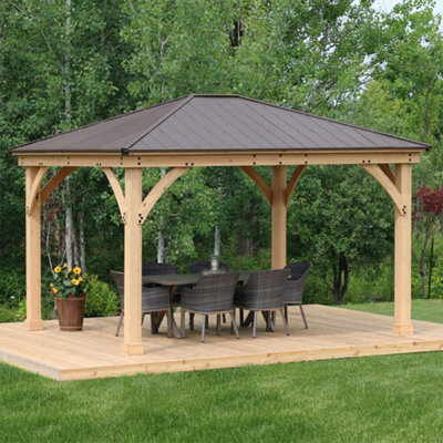 Meridian Gazebo 14ft x 12ft (4.3 x 3.7m)