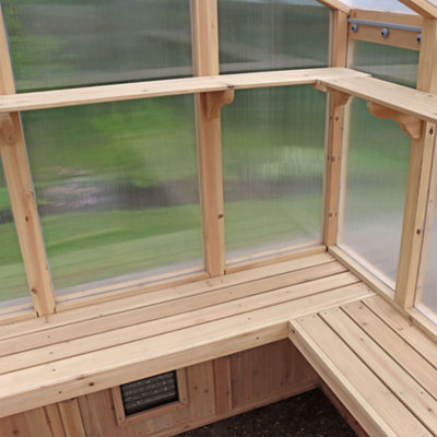 Meridian Greenhouse 6.7ft x 7.8ft (2m x 2.4m) - 6