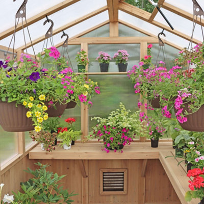 Meridian Greenhouse 6.7ft x 7.8ft (2m x 2.4m) - 7
