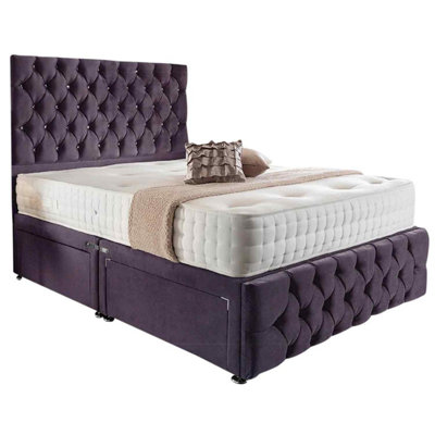 Purple divan bed outlet