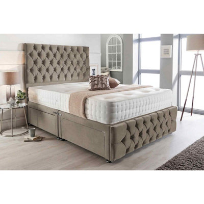 Divan bed sale tall headboard