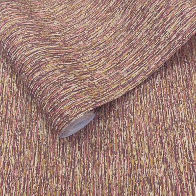Merino Berry Organic Texture Wallpaper