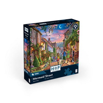 Mermaid Street 1000 Piece Jigsaw Puzzle