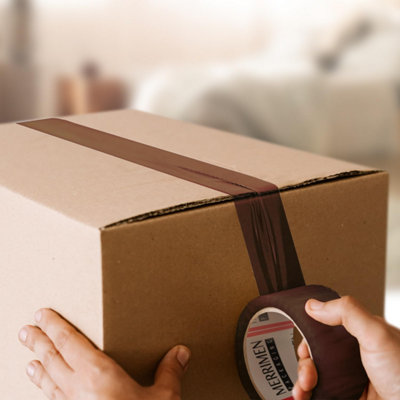 Heavy-Duty Brown Packing Tape – Strong Adhesive Parcel