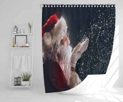 Merry christmas and happy holidays (shower curtain) / Default Title Price Comparisons | Compare The Build