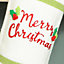 Merry Christmas Striped Xmas Tree Decoration Christmas Gift Bag Christmas Stocking