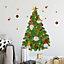 Merry Xmas Gnomes and Tree Wall Stickers Wall Art, DIY Art, Home Decorations, Decals
