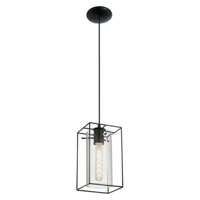 Merton Pendant Ceiling Light Black