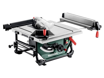 Lumberjack 10 Cast Iron Table Saw with Professional Wheel Kit 1800W