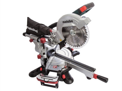Metabo 619001850 KGS 18 LTX 216 Cordless Sliding Mitre Saw 216mm 18V Bare Unit MPTKGS18LTX