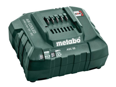 Metabo 627045000 ASC 55 Air Cooled Slide Charger 12-36V Li-ion MPTASC30P