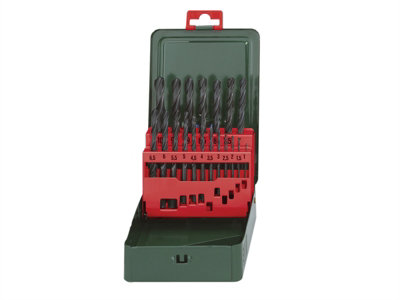 Metabo 627151000 HSS-R Drill Bit Set of 19 1-10mm MPT627151