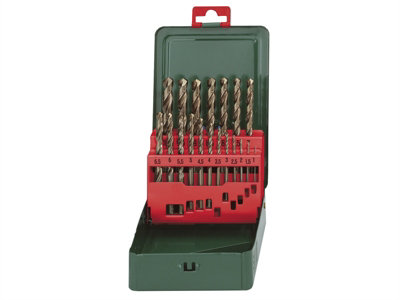 Metabo 627157000 HSS-CO Drill Bit Set 19 Piece MPT627157