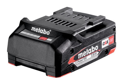 3 stuks: Metabo 18V Li-Power 625027000 / CAS 18V Alliance accu's (18 V, 4.0 Ah, origineel) Metabo
