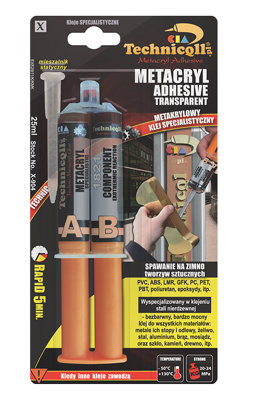 Metacrylic Adhesive Glue For Stainless Steel Plastics PVC ABS PET ...