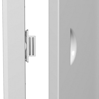 Metal Access Panel with Handle & Magnetic Lock 220mm x 550mm - 3