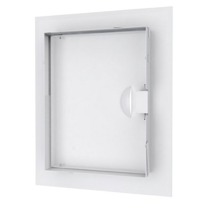 Metal Access Panel with Handle & Magnetic Lock 250mm x 450mm - 4