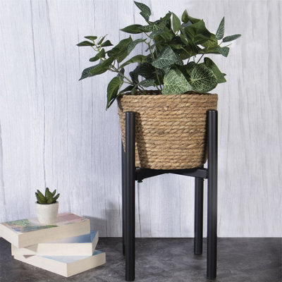 Metal Black Adjustable Plant Stand - M&W - 5