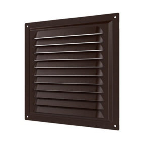 Metal Brown Air Vent Grille 300mm x 300mm