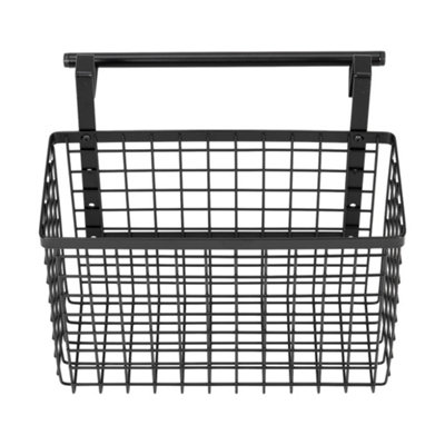 Metal Cabinet Sink Basket Door Storage with Hanger