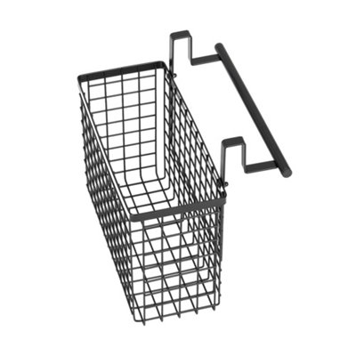 Metal Cabinet Sink Basket Door Storage with Hanger
