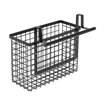 Metal Cabinet Sink Basket Door Storage with Hanger