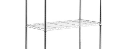 Metal Chrome Wire Shelving Unit 5 tier 1838mm H x 907mm W x 457mm
