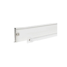 Metal drawer sides - metal box - white, 400mm, H86