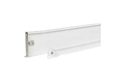 Metal drawer sides - metal box - white, 450mm, H86