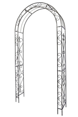 Metal Garden Arch Arbour Vintage Ornate Style