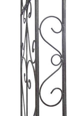 Metal Garden Arch Arbour Vintage Ornate Style - 4