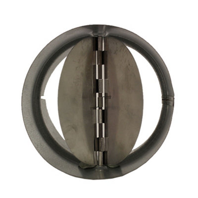 Metal In-Line Backdraught Shutter 150mm