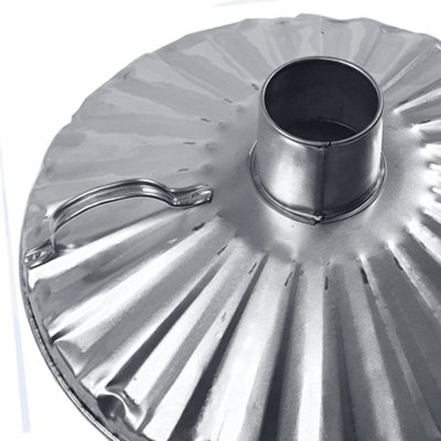 Metal Incinerator Bin Fast Burner Steel Incin - 90L - 3