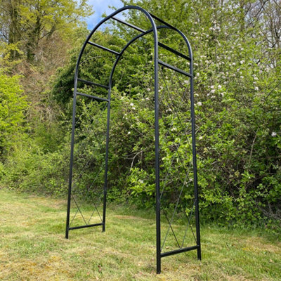 Premier Archway 7ft X 4ft Privacy Square Trellis Sides