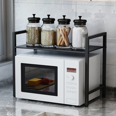 Metal Microwave Storage Rack 51x32x47.5 cm