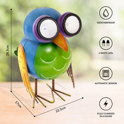 Owl solar on sale lights b&q