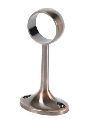 Metal Pipe Round Centre Support 25mm Antique Copper Price Comparisons | Compare The Build
