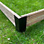 Metal Raised Garden Vegetable Bed Corner Brackets (Pack of 4)