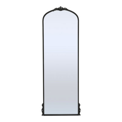 Metal Shatter Proof Glass Full Length Framed Mirror W 540 x H 1630 mm