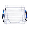 Metal Sliding Kitchen Cabinet Pull Out Wire Basket Cupboard Drawer Organizer W 500mm