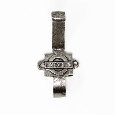 Metal Storage Hook London Underground 10cm